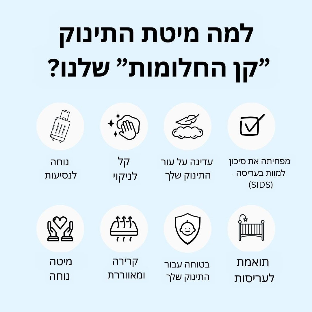קן חלומות – שינה רגועה ובטוחה יותר לתינוק שלך