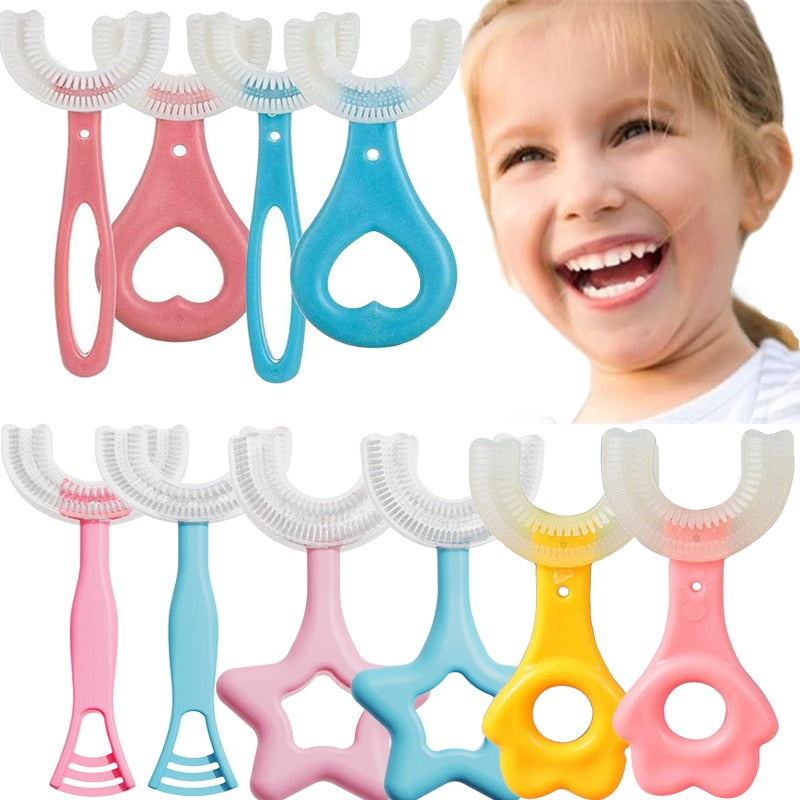מברשת שיניים לילדים בצורת U